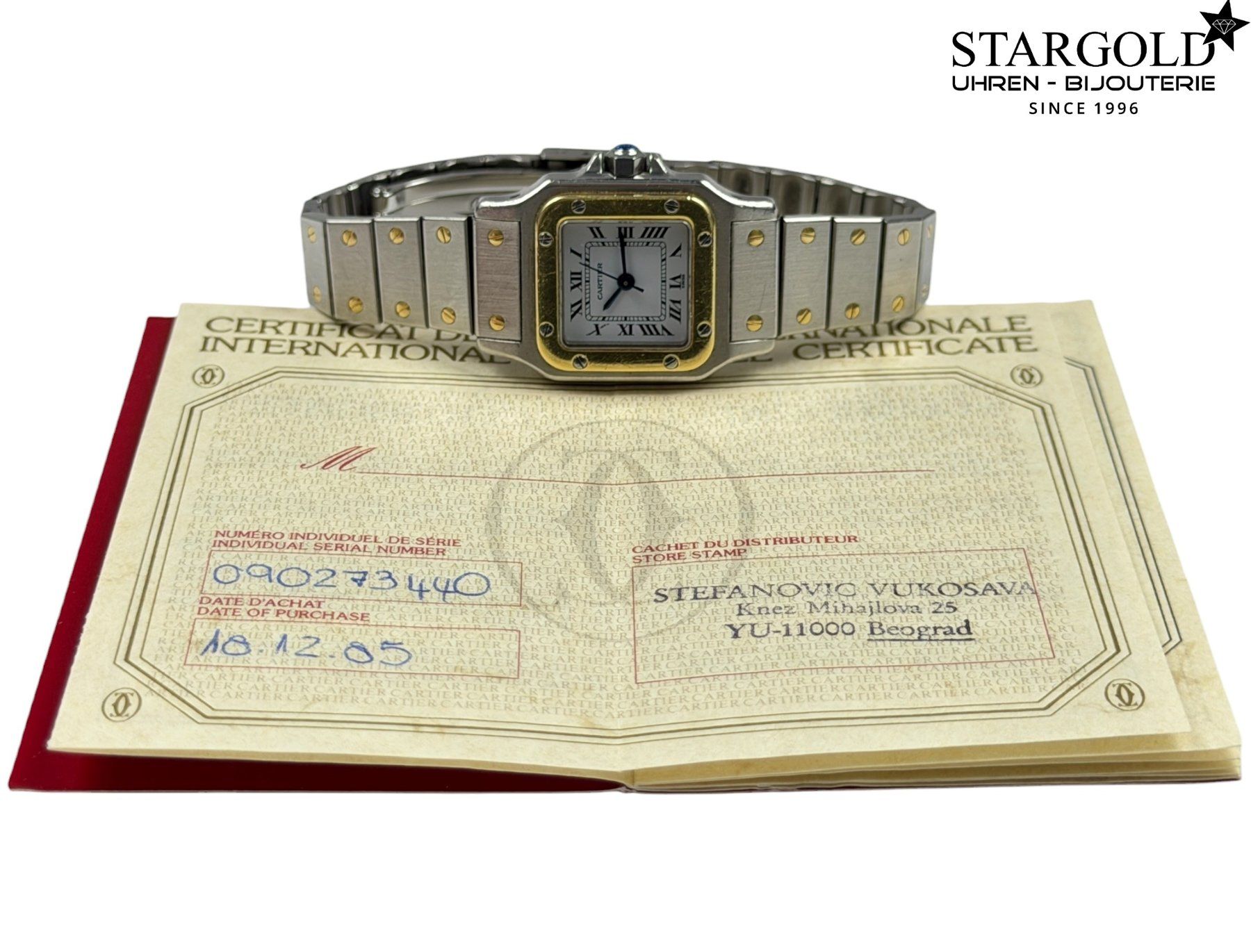 Cartier Montres: Cartier Santos Galbée - 0902 – D'occasion à Zürich par Stargold-Uhren 8