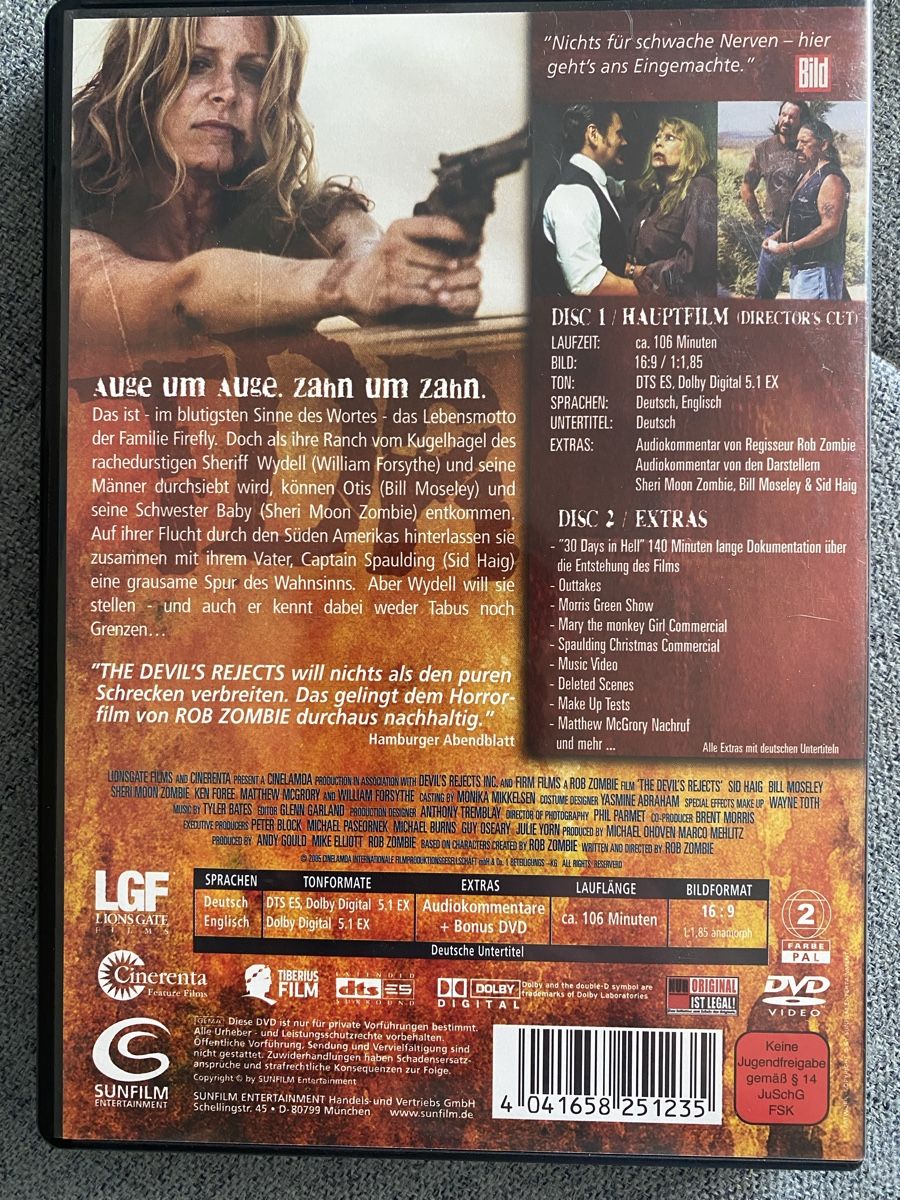 Tutti i DVDs: The Devil‘s Rejects – Usato da Gasel venduto da Ntomate 1