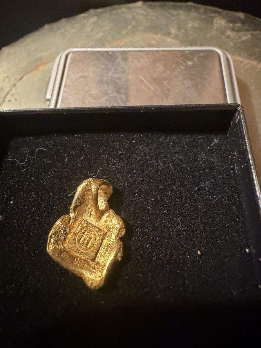 Anhänger: Pendentif Pépite d'or  24k . 999.9 - 4.83g – Gebraucht aus Charmey (Gruyère) von raz_dv9r 1
