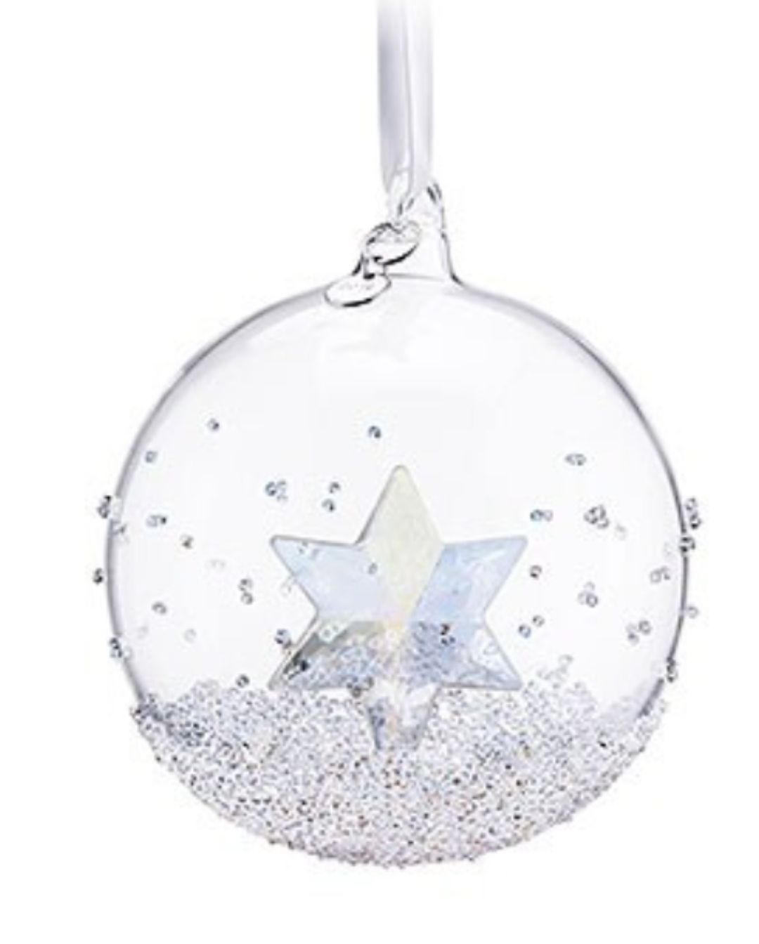 Swarovski Alle Dekorationen: Swarovski Weihnachtskugel mit Stern 2024 – Neu und originalverpackt aus Niederhasli von 8155irae