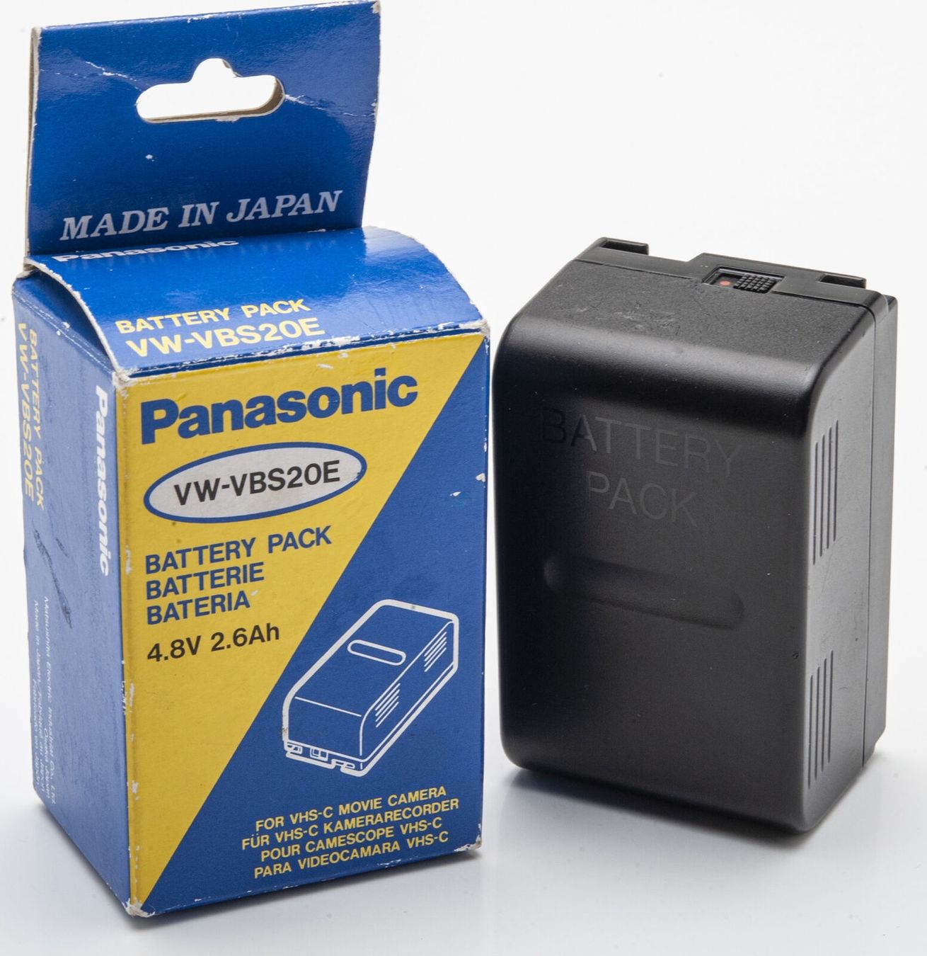 Panasonic Batterie: Panasonic Battery pack Akku – Usato da Riehen venduto da Lord7M7