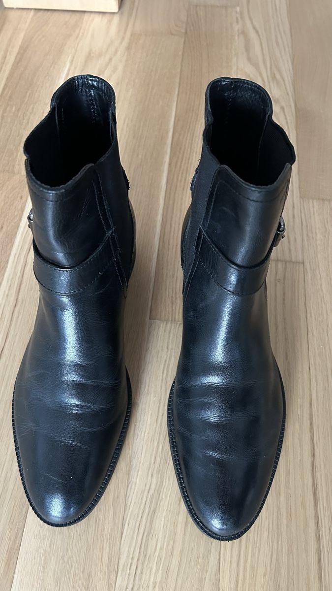 Geox Damenschuhe: Schwarze Geox Stiefeletten Grösse 37 – Neu (gemäss Beschreibung) aus Steffisburg von Maratsch 6