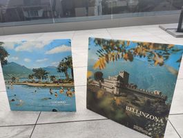 Bilder-Set Locarno / Bellinzona Schweiz gebraucht  ca. 70 er