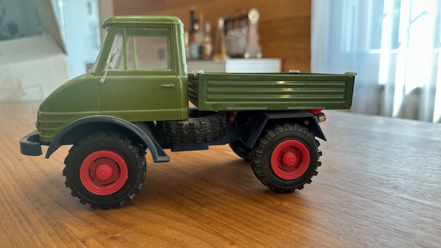 Modellautos: Tippco Unimog U 406 grün – Gebraucht aus Kreuzlingen von Modellsammlung 1