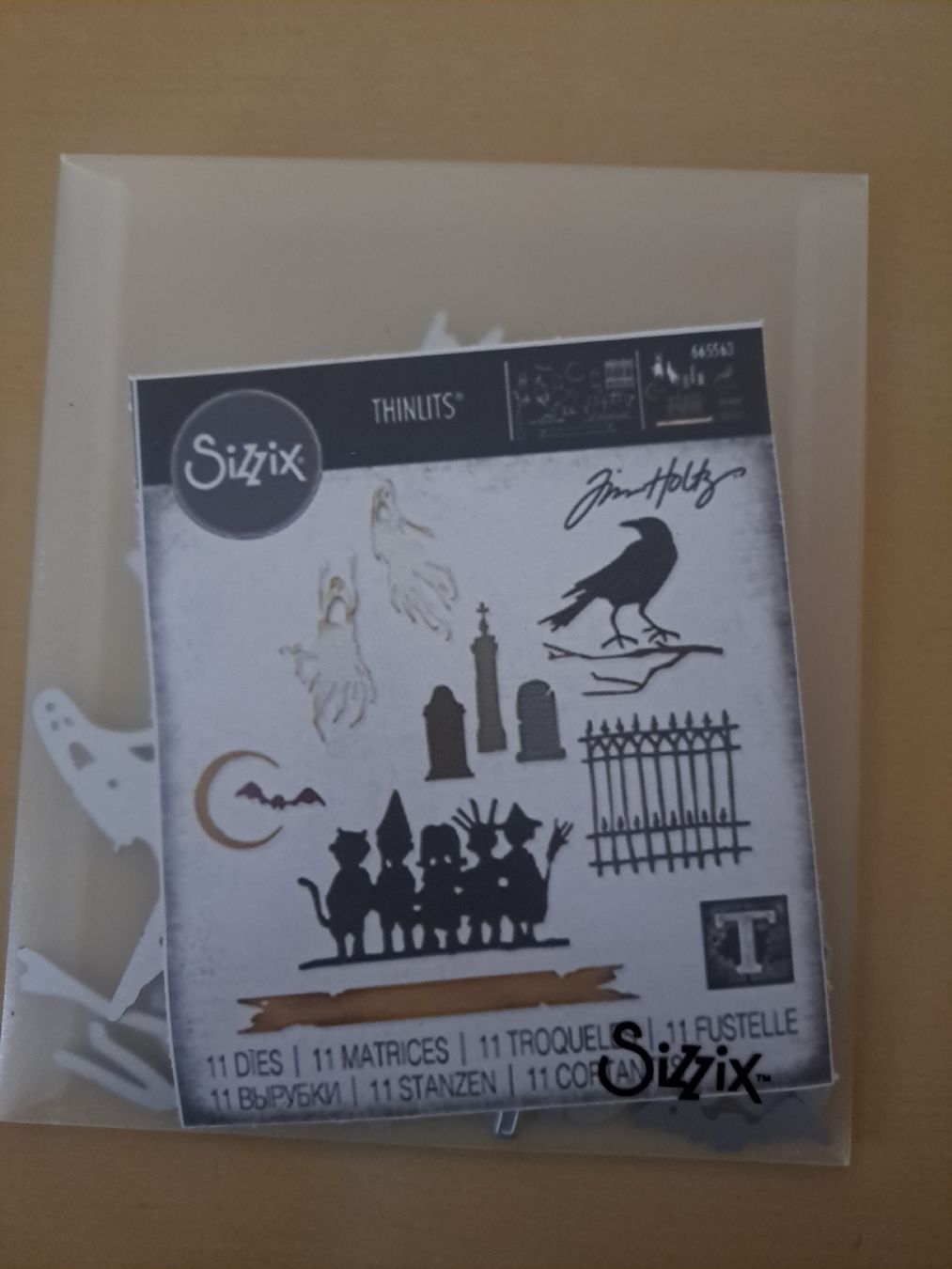 Sizzix Bastelsets: Sizzix Thinlits Stanzen Set Halloween Collection  – Gebraucht aus Riehen von maggeldiwuam 3