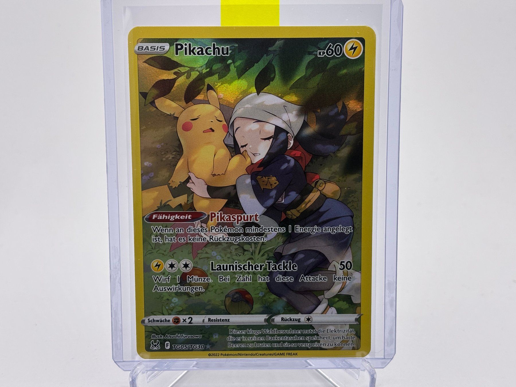Pokémon Cartes à collectionner: Verlorener Ursprung - Pikachu  (LOR TG05) - DE – Neuf (Voir description) à Allschwil par Bullach