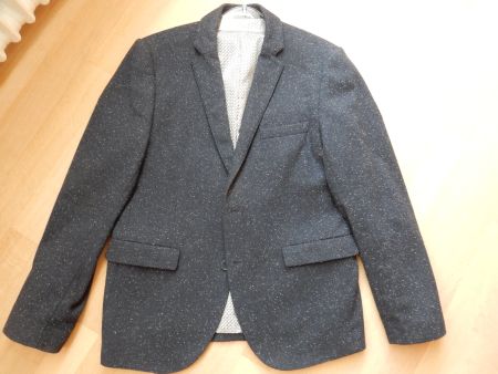 klassischer Jacke Kittel Blazer für Herren Wolle M 52/54