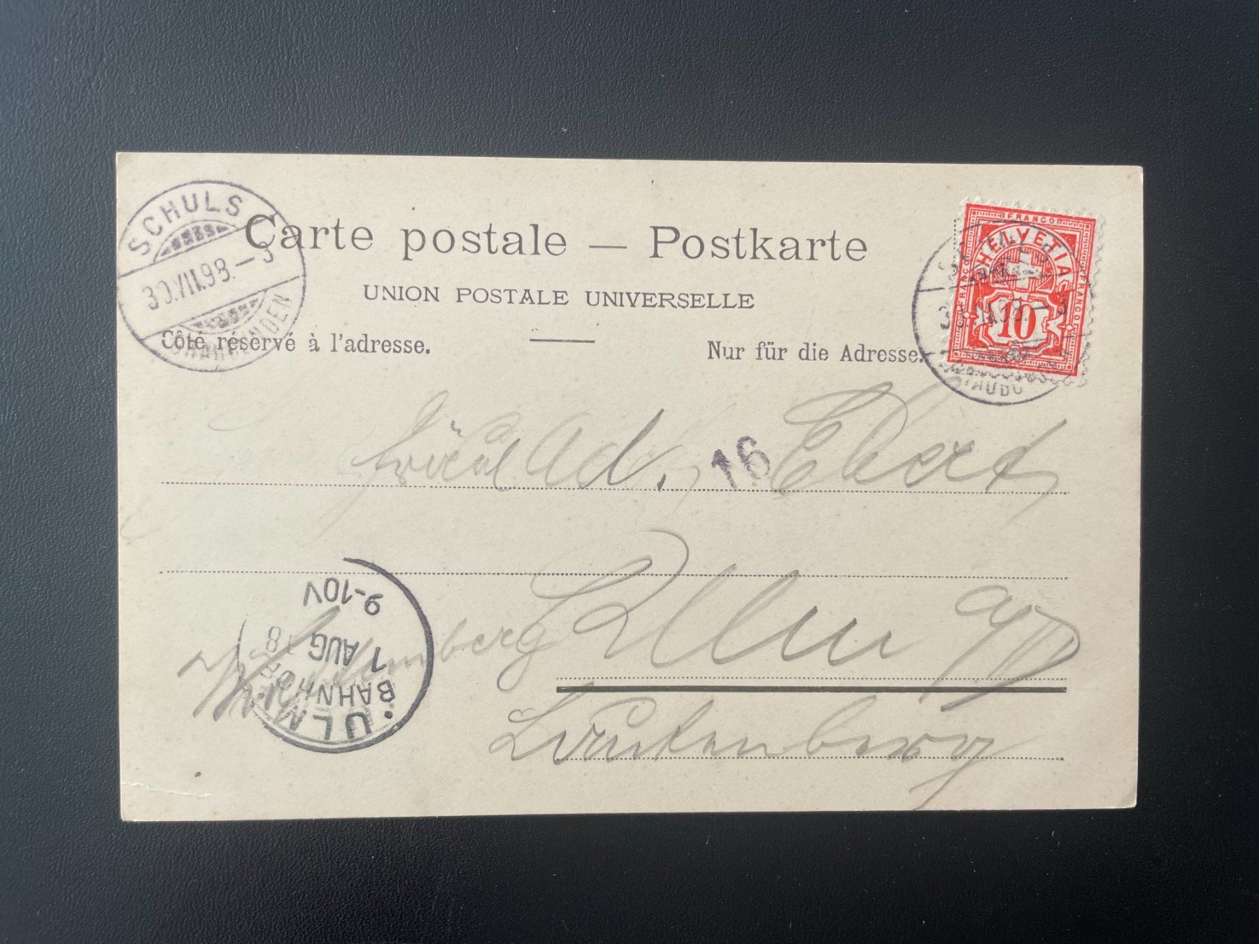 Cartoline postali: AK GR Schuls / Scuol, Engadin – Usato da Thal venduto da Danny82 1