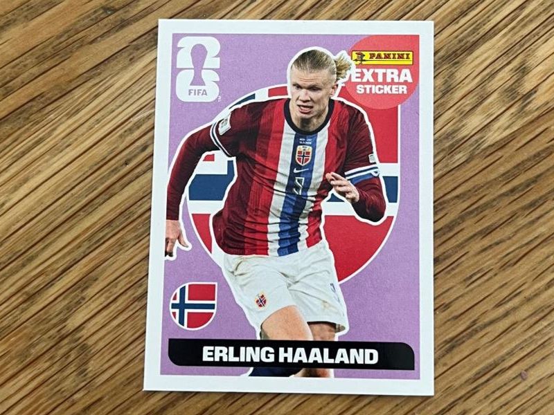 Panini Carte collezionabili: Panini Extra Sticker Haaland Norwegen – Nuovo (secondo la descrizione) da Steinhausen venduto da Bobele