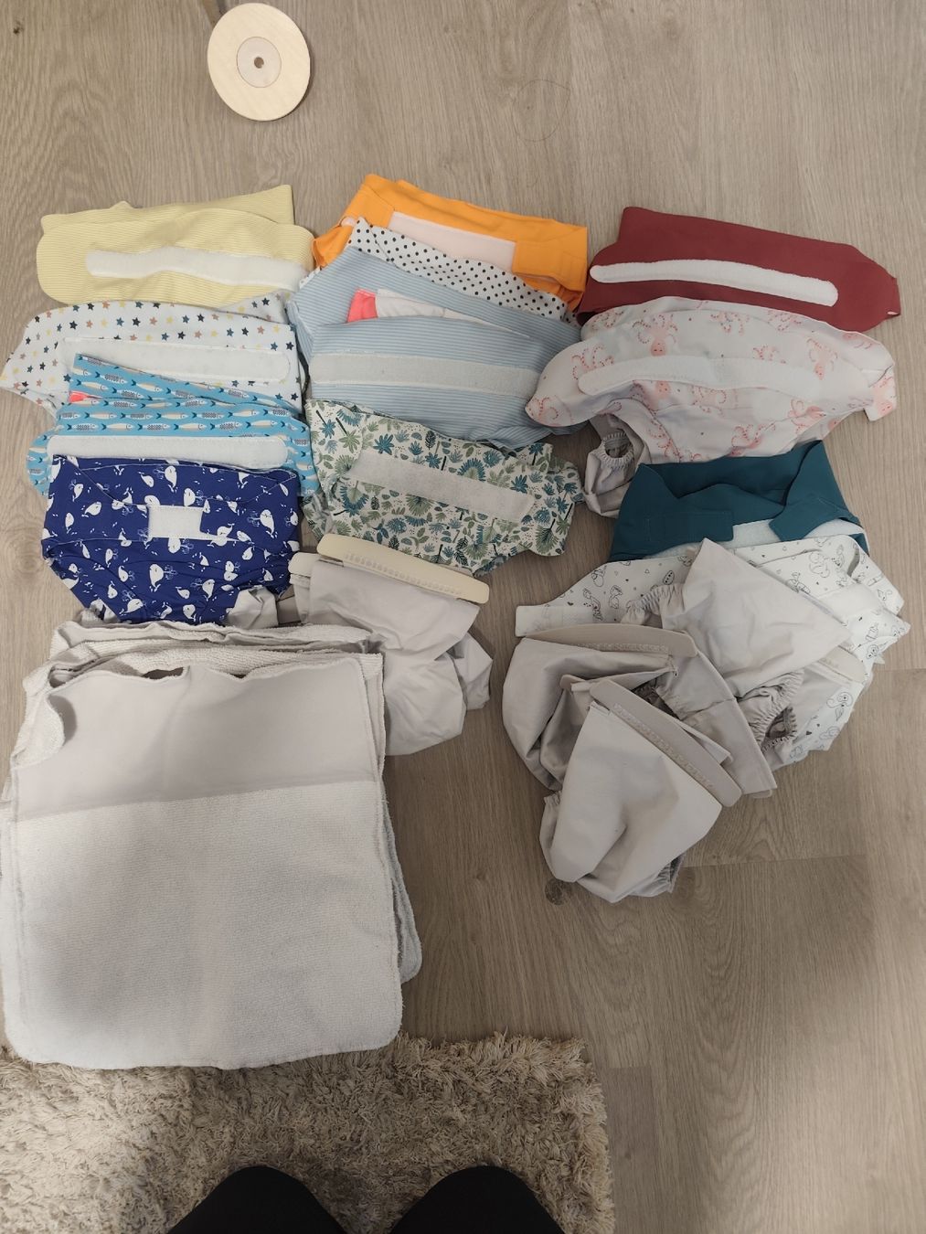Secchi per pannolini & Pannolini: couches hamac  – Usato da Vétroz venduto da Kamy1