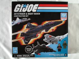 GI Joe/Lego Sets Skystriker und Night Raven mit Figur