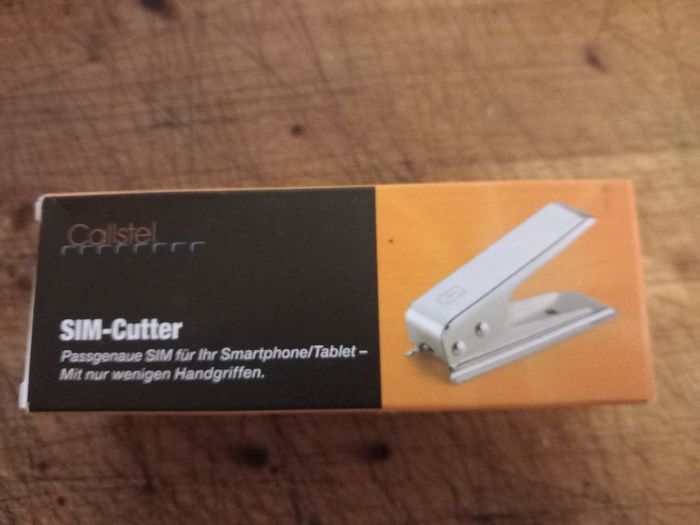 SIM-Cutter Passergenau alle Formate (Neu und originalverpackt) in ...
