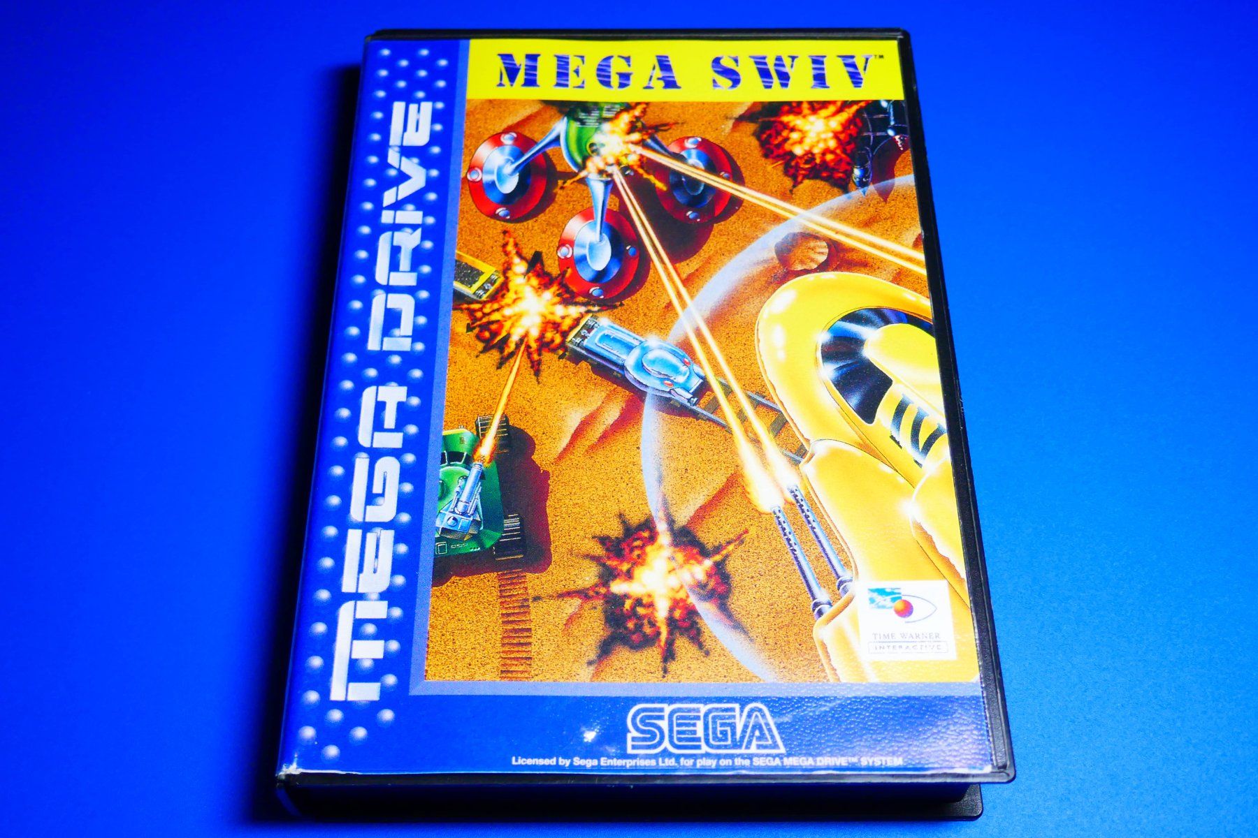 Sega Giochi: Mega Swiv - Sega Mega Drive – Usato da Vuarrens venduto da Espace-Retro
