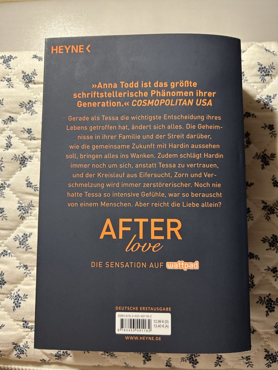 Libri: After love - Anna Todd – Usato da Langenthal venduto da Miichelle 1