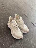 H&M Ladies Cream Chunky Sneakers, Size 37 - Like New!