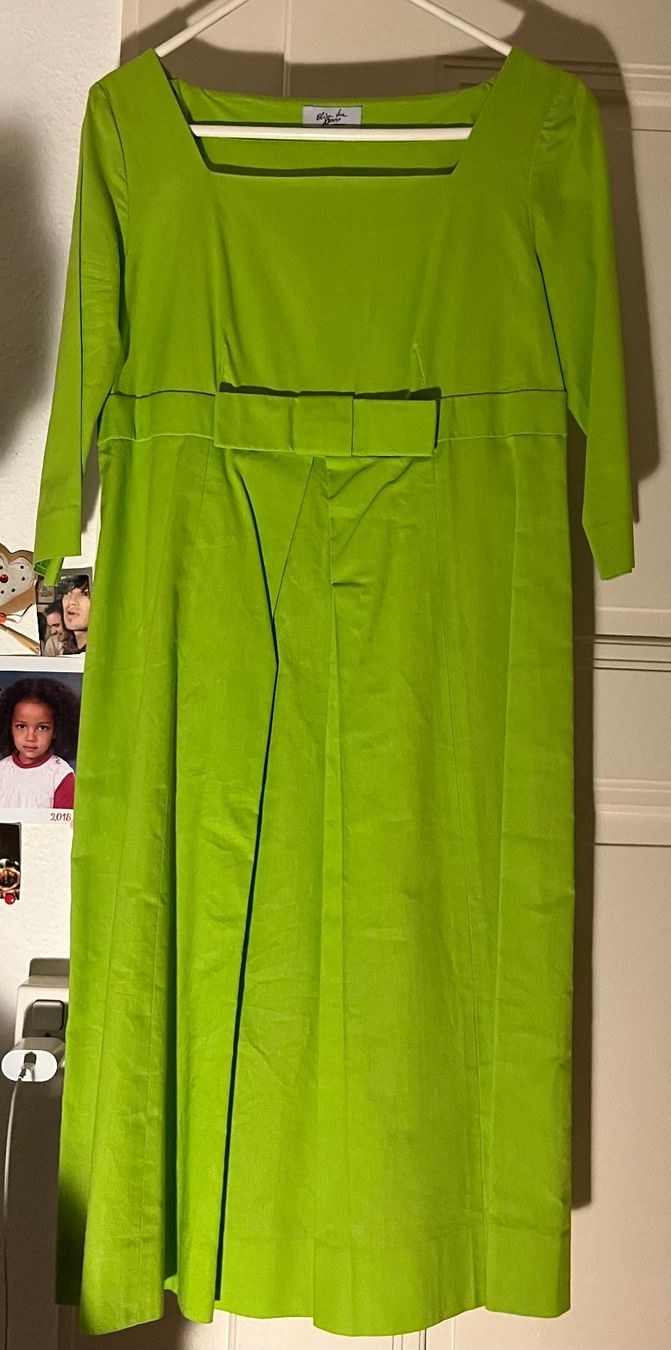 Vestiti: Robe 100 % coton - vert pomme - Taille M – Usato da Genève venduto da Donnet2