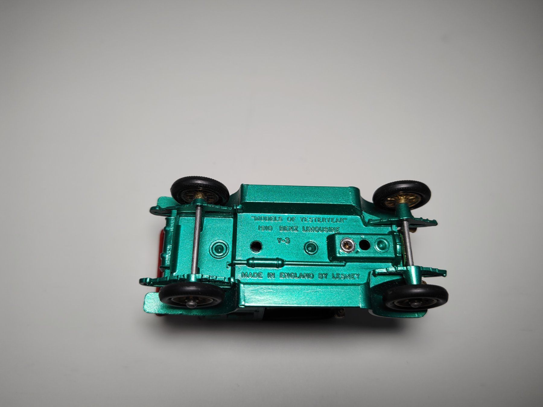 Matchbox Modellini d'auto: Matchbox Y-3 1910 Benz Limousine – Usato da Bachenbülach venduto da R.Mall 6
