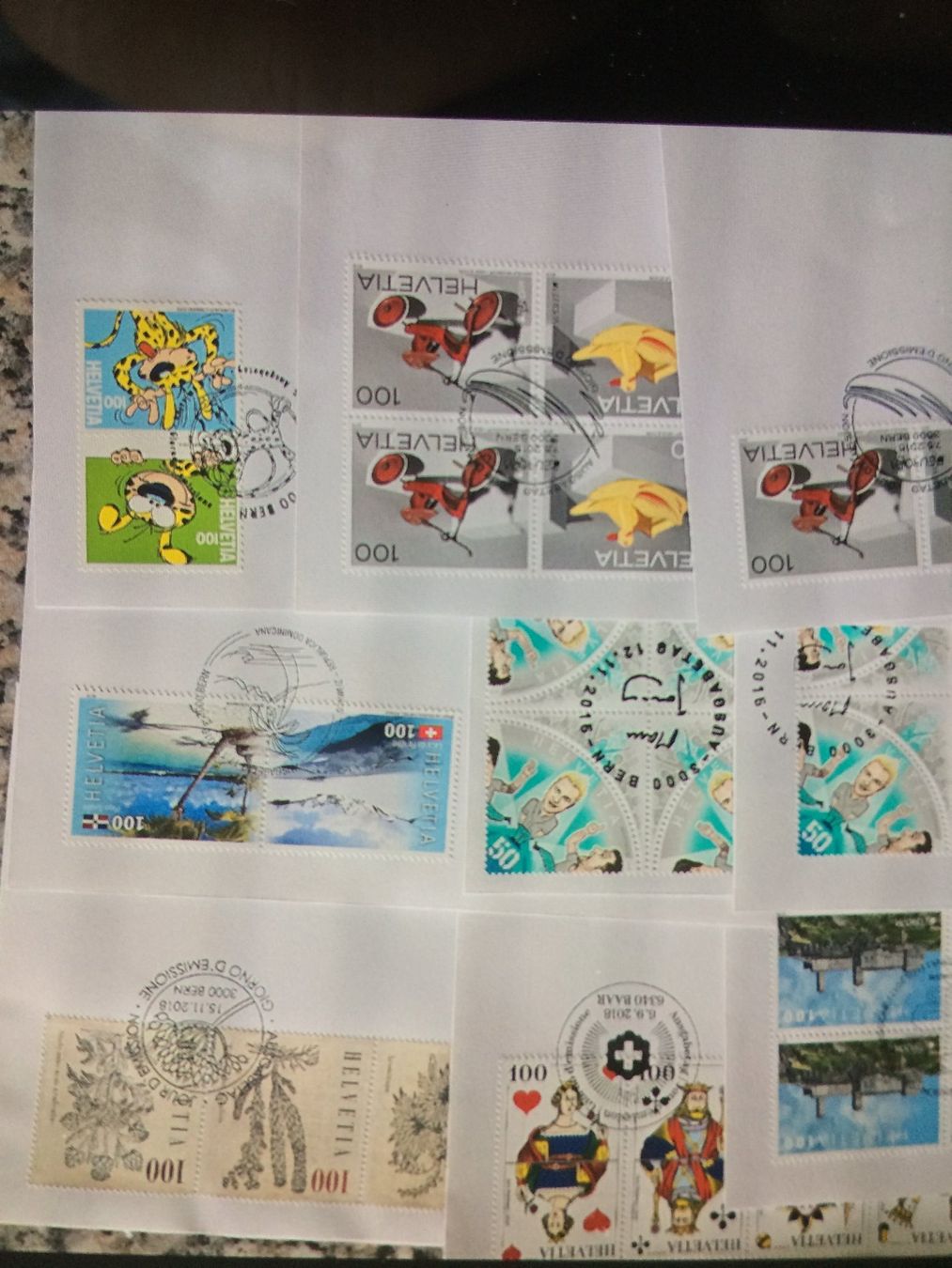 Tous les timbres: Ersttagscouverts – Neuf (Voir description) à Kilchberg ZH par APZ4BWM2 4