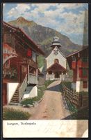AK Lungern, Dorfkapelle, 1906