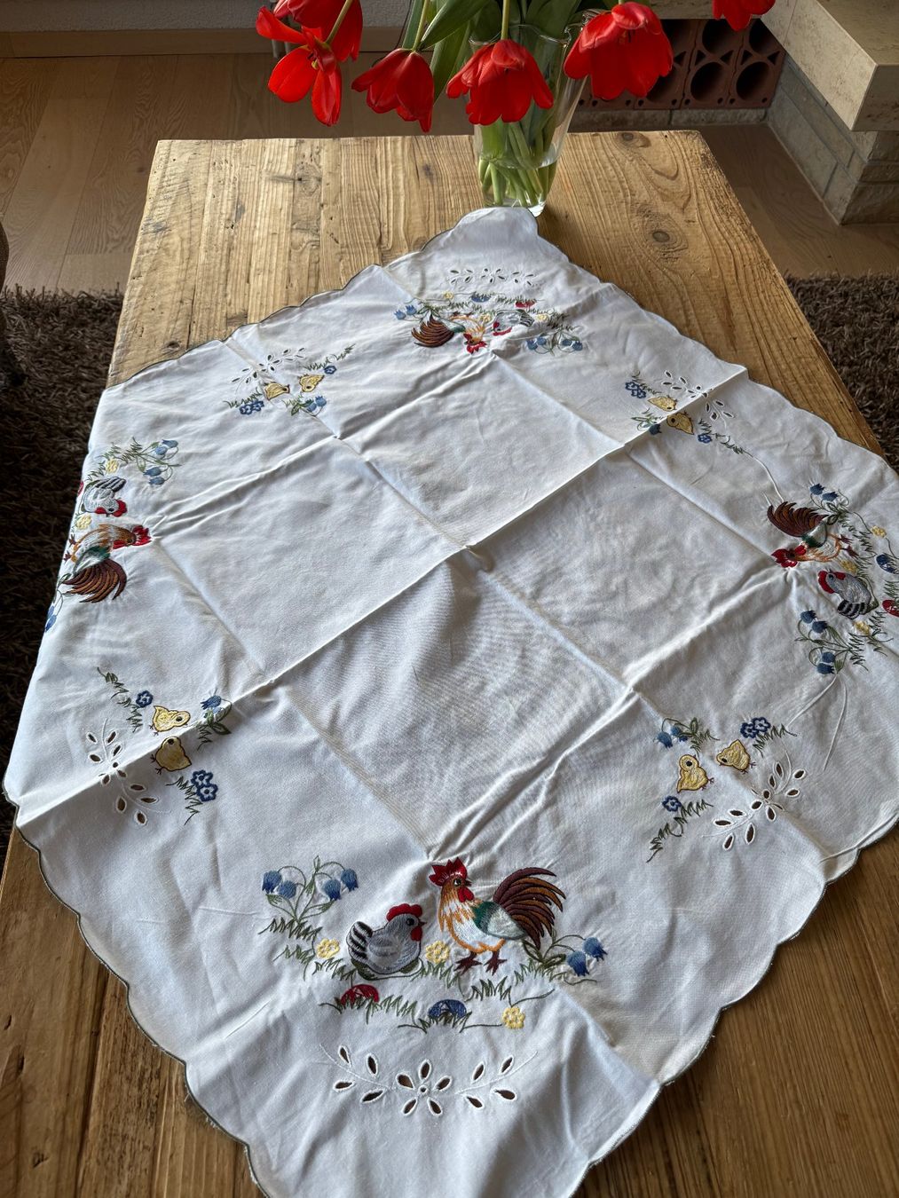 Altra biancheria da tavola: Tischdecke Ostern Baumwolle 84 x 84 cm – Usato da Kirchdorf AG venduto da coco123