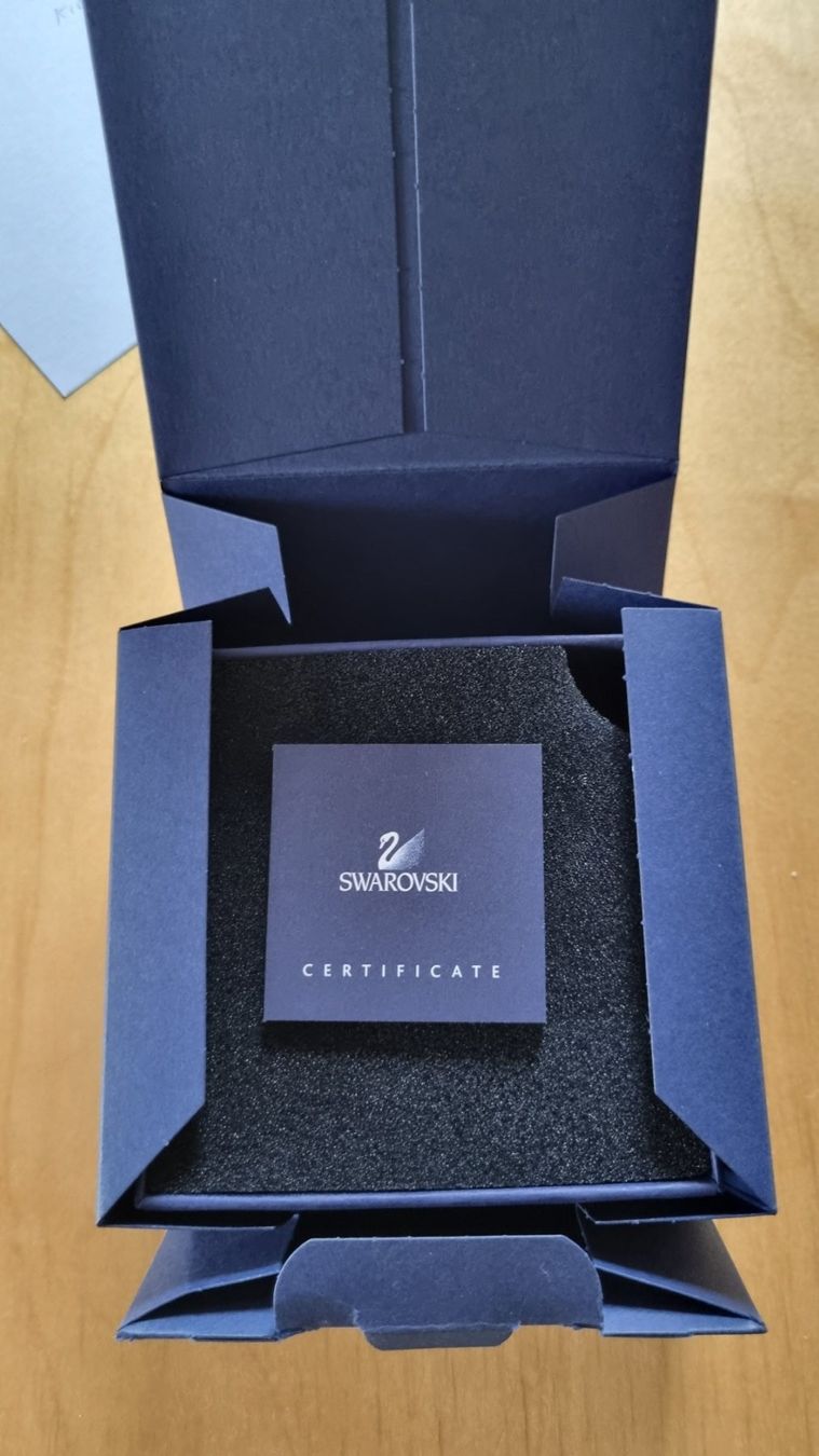 Swarovski Statuette: Swarovski Bärli mit Herz – Usato da Zürich venduto da Reimann3 2