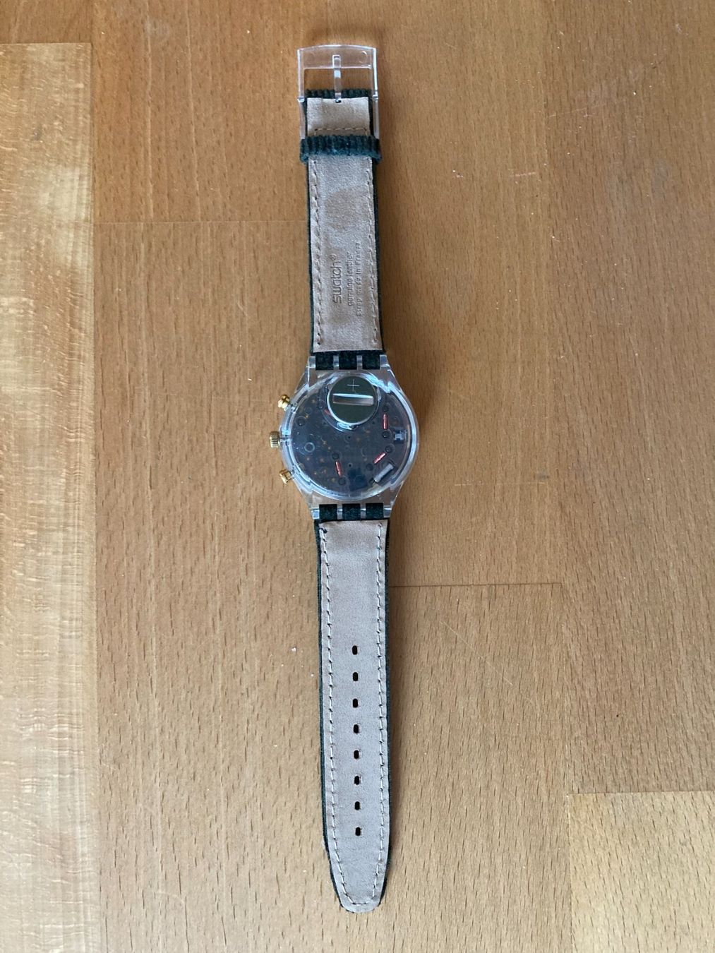 Swatch Orologi: SWATCH  CHRONOGRAPH  SA MAJESTE VELOURS  1995 PFERD  NEU – Nuovo (secondo la descrizione) da Subingen venduto da ArtBead 4