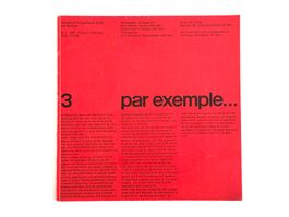 3 par exemple… (1964) – Schweizer Grafik & Werbung