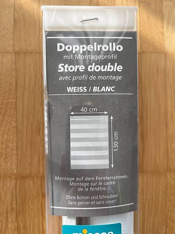 Altro per stoccaggio & trasporto: Doppelrolle 40x130 cm weiss – Nuovo e nell'imballaggio originale da St. Gallen venduto da Bhallo01 1