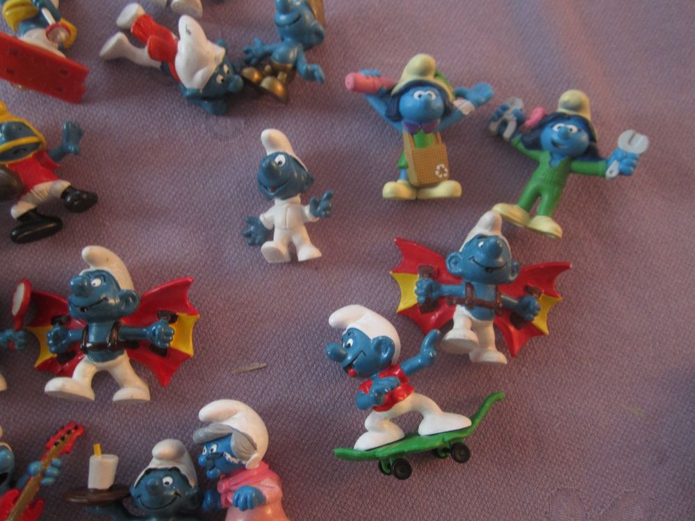 16 x Schlumpf-figuren für Sammler(Diverse Marken) 4