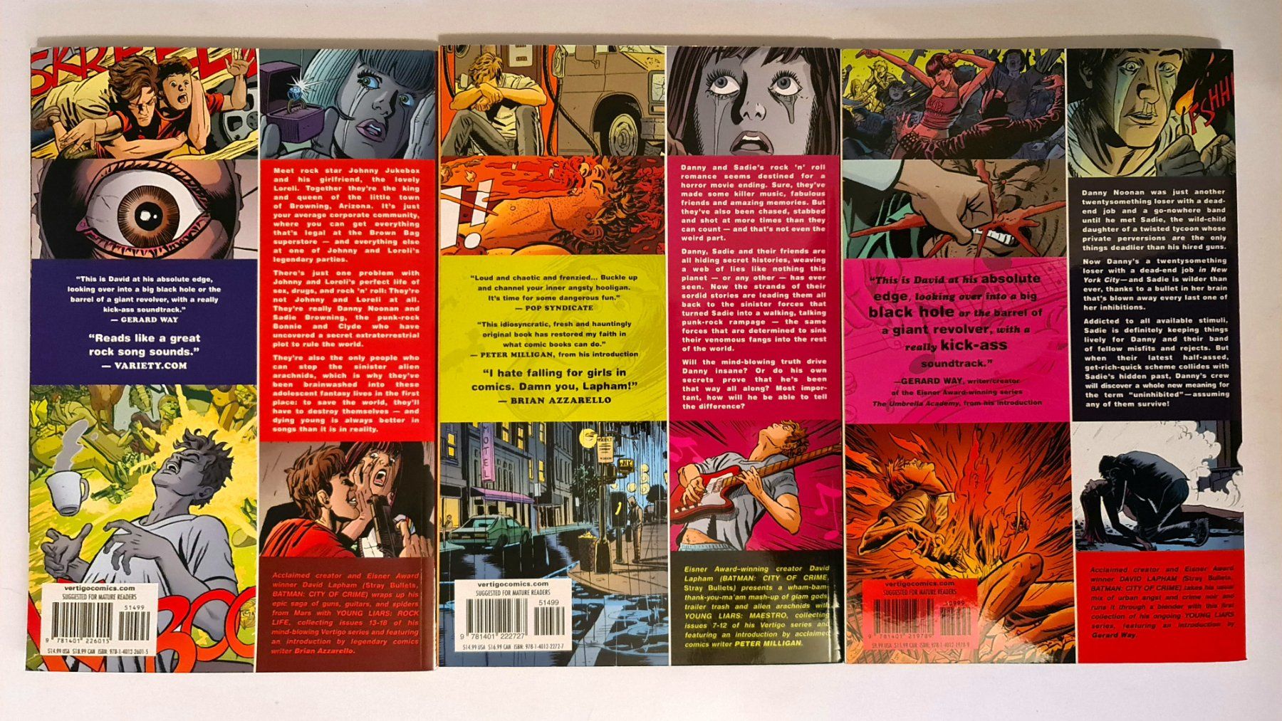 Fumetti: David Lapham's Young Liars Comic Bände SC 1-3. DC Vertigo – Usato da Aesch BL venduto da pri_fp8t 1