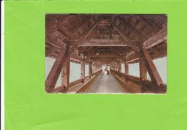 Luzern-Inneres der Kapellbrücke--belebt--1907