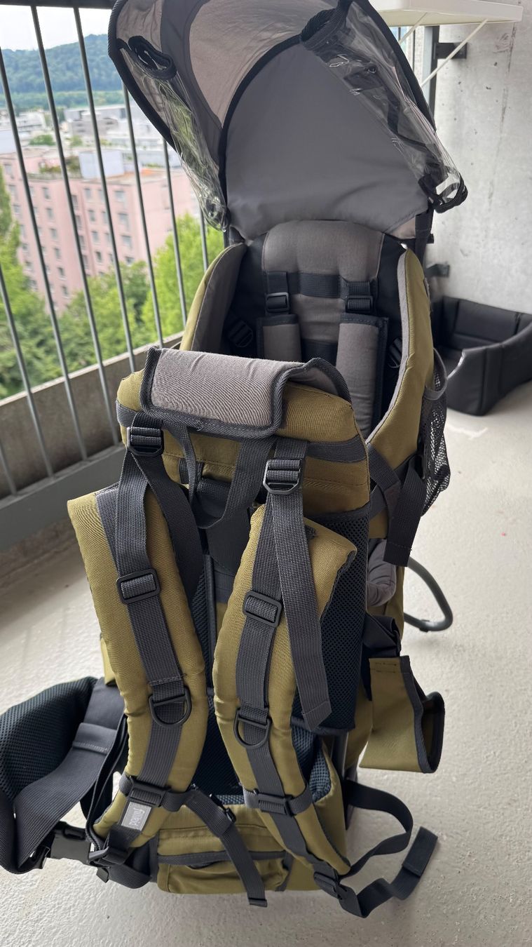 Fillikid Borse & Zaini: fillikid Back carrier Elite green – Usato da Schlieren venduto da and_z8fb 3