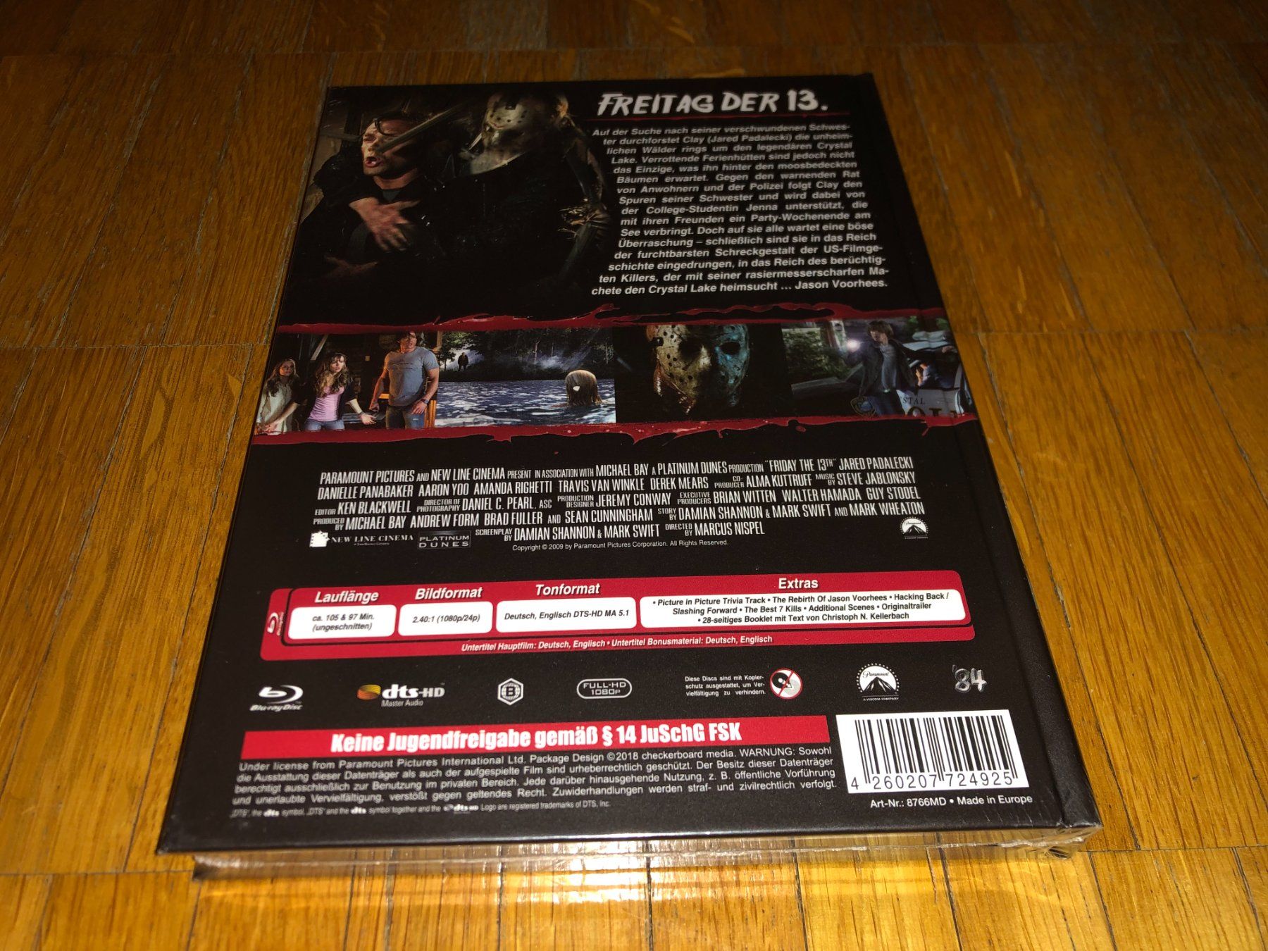 Alle DVDs: Freitag, der 13. - Killer Cut - MEDIABOOK - BLU-RAY -D-UNCUT – Neu und originalverpackt aus Basel von havsok 1