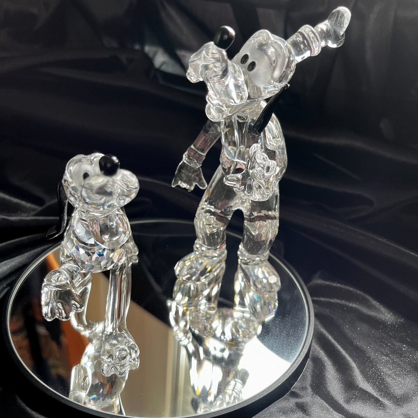 Swarovski Figuren: Swarovski Disney Figuren, Goofy und Pluto – Gebraucht aus ST. GALLENKAPPEL von EliB 1