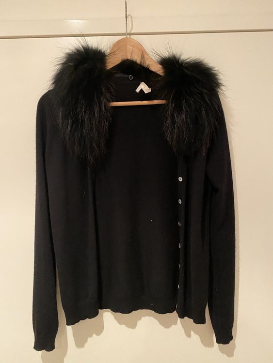 Cardigan Noir KOOKAI Taille 36 - En Coton, Manches Courtes, Style Décontracté