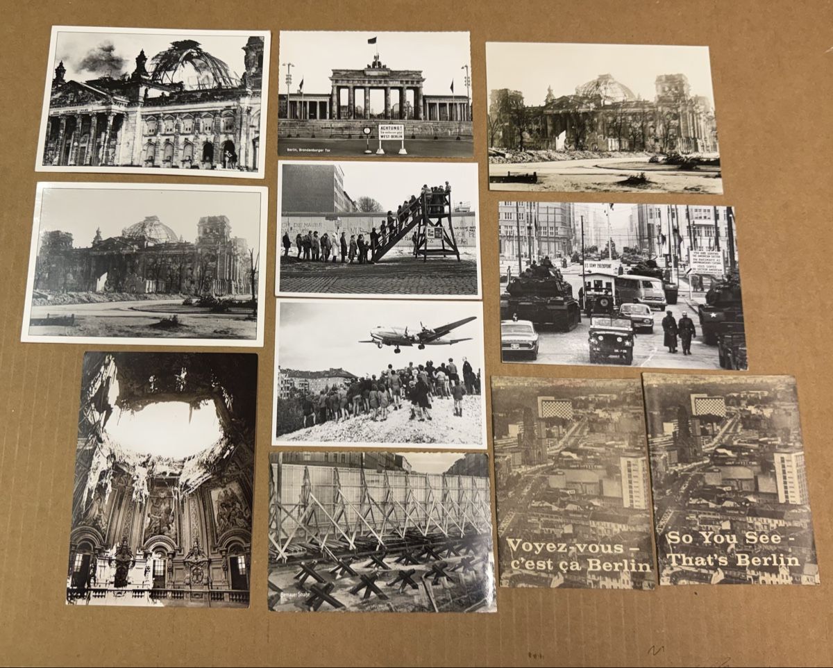 Cartoline postali: Historische Berlin Postkarten - Sammlung mit Mauer – Usato da Zürich venduto da daki81
