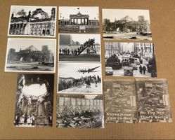 Historische Berlin Postkarten - Sammlung mit Mauer