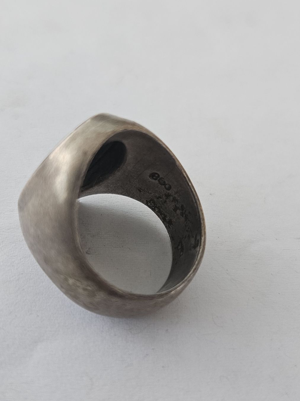 Bagues: Vintage Herren Silber Ring Massiv – D'occasion à Rickenbach b. Wil par nic_8ljr 2