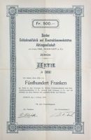Zürcher Geldschrankfabrik und Konstruktionswerkstätte - 1903