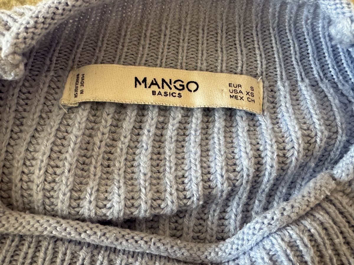 Mango Pulls & Sweat-shirts: Strickpullover, Hellblau, Mango, Grösse S – D'occasion à Flawil par tam_k757 4