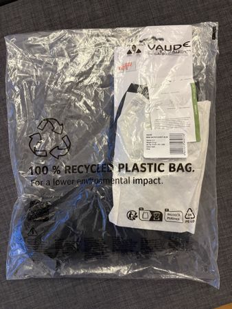 Vaude Bike Gamaschen, schwarz Grösse 36-39 neu
