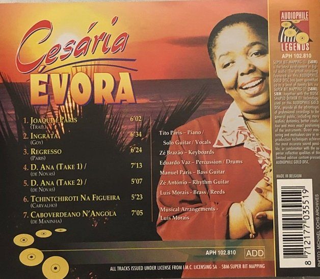 CD: Cesária Évora - Cesária – Usato da Grüningen venduto da azulverde 1