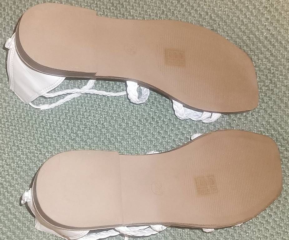 Damenschuhe: Damen-Sandalen Seaside, weiß, Größe 38 – Gebraucht aus Bern von sv-trade 4