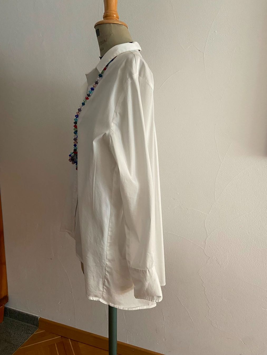 Camicette: Damenhemd/Bluse, weiss, Grösse L – Usato da Lohn SH venduto da Winter03 1