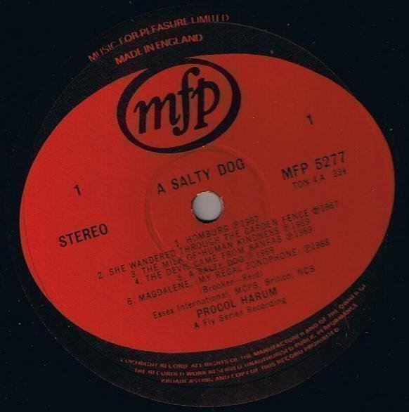 Dischi in vinile: Procol Harum – Nuovo (secondo la descrizione) da Aeschi SO venduto da Stones55 2