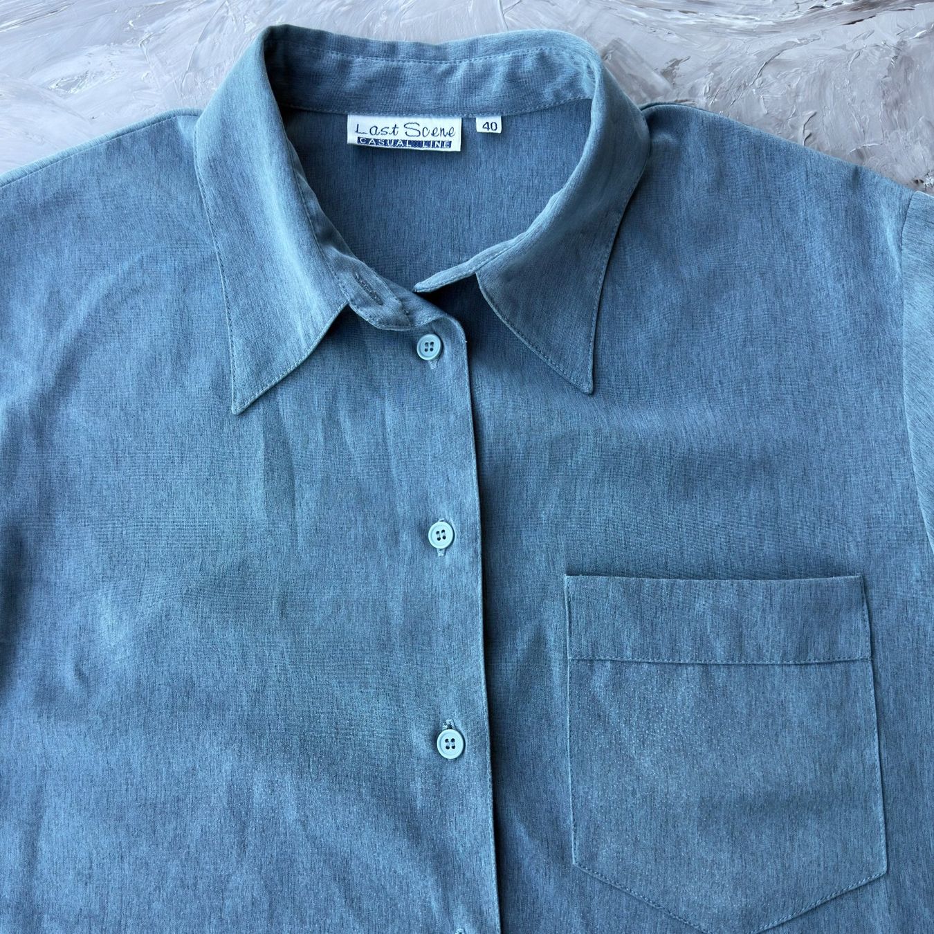 Camicette: Chemise oversize Last Scene Casual Line – Usato da Thônex venduto da Suisse.Shopping 9