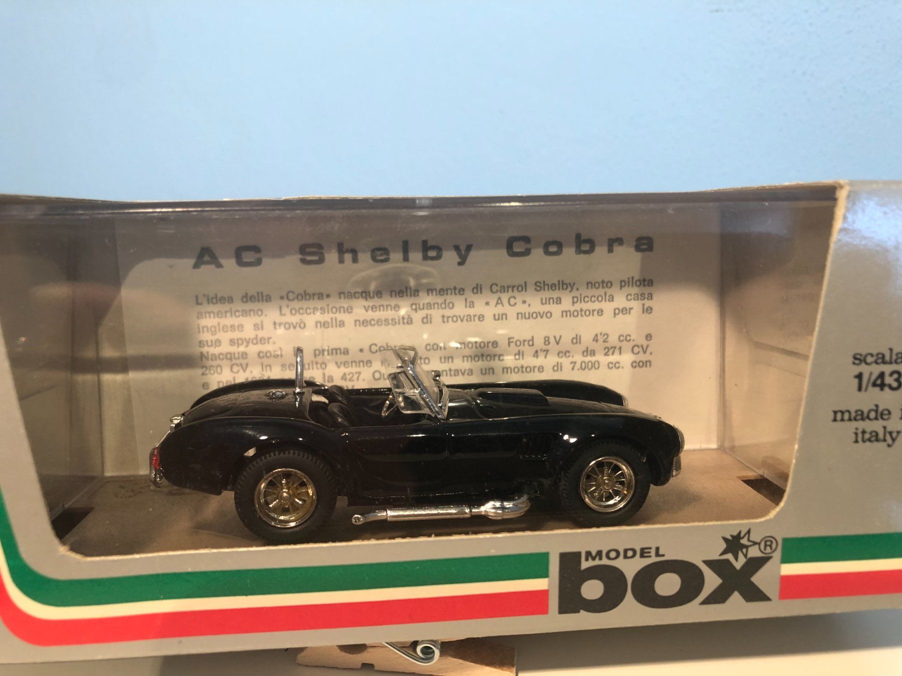 Modellini d'auto: Model Box 1/43  AC Shelby Cobra – Usato da Wängi venduto da simca76