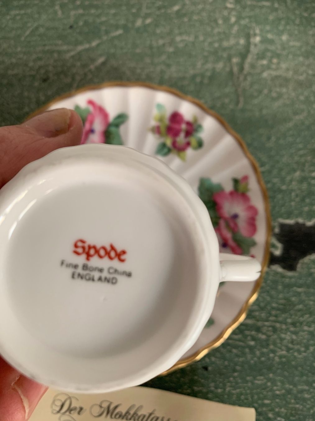 Tassen: Mocca Sammeltasse Royal Shaffordshire – Gebraucht aus Kirchdorf von Vintagewunder 5