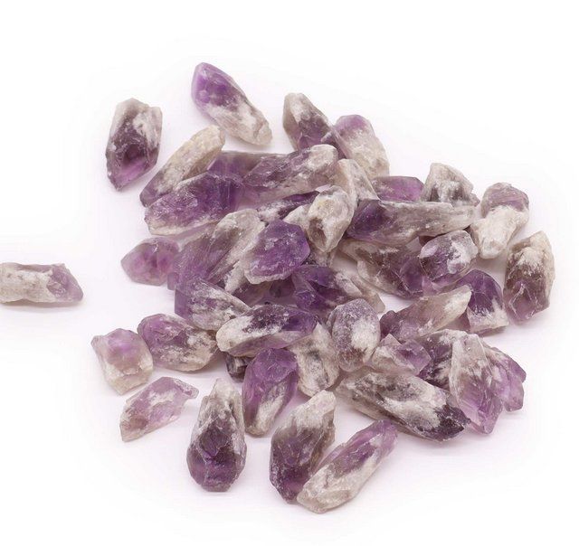 Minerali & Pietre curative: Rohe Amethystspitzen ca.500gr. – Nuovo e nell'imballaggio originale da Winterthur venduto da LukasMineralienOase