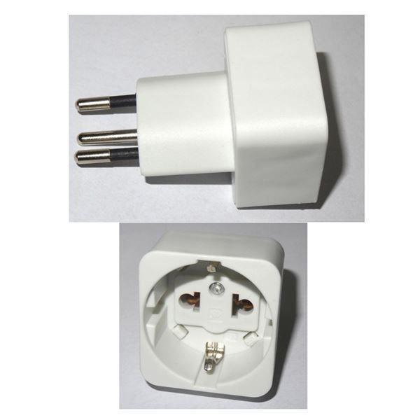 Unità & Adattatore: Stecker Adapter DE auf CH 3-polig – Nuovo e nell'imballaggio originale da Spreitenbach venduto da mario-shop.xs